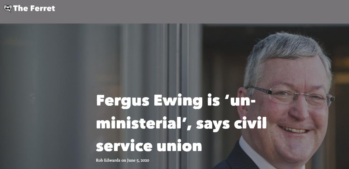 Fergus Ferret 5 June 2020 #1 Fergus Ferret 5 June 2020 #1