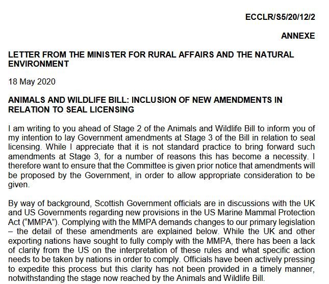 ECCLR 3 June 2020 Letter from Gougeon 18 May 2020 #1