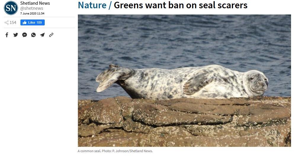 Shetland News 7 June 2020 ADD ban Greens #1