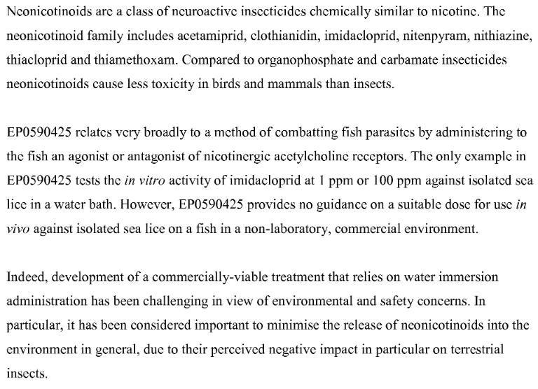 Imidacloprid Canadian Patent CA3045239A1 #6 Imidacloprid Canadian Patent CA3045239A1 #6