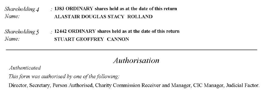 Kames companies house #5
