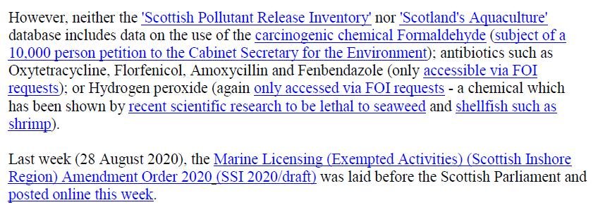 PR Well Boats Toxic Chemicals 6 September 2020 #3 PR Well Boats Toxic Chemicals 6 September 2020 #3