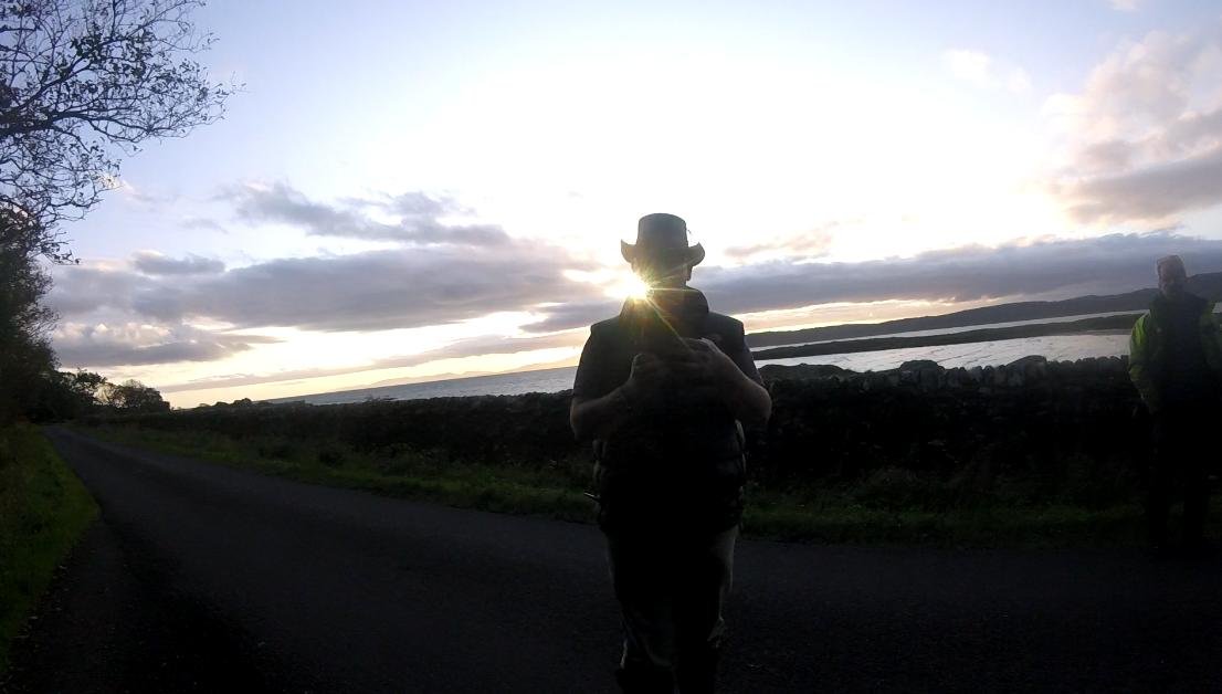 13 Sept 2020 #22 f James getting close with camera with sunlight glinting 13 Sept 2020 #22 f James getting close with camera with sunlight glinting