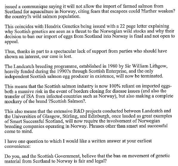 FOI Landcatch 2018 #15 FOI Landcatch 2018 #15