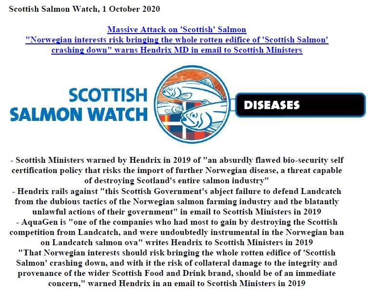 PR Rotten Edifice of Scottish Salmon 1 October 2020 #1