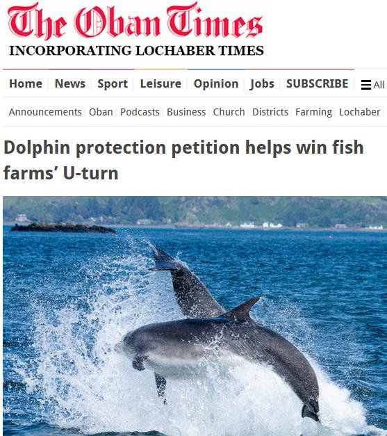 Oban Times ADD u turn petition 22 Feb 2021 #1