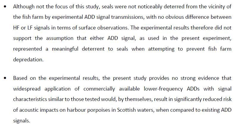 SARF ADD report #13 Executive summary