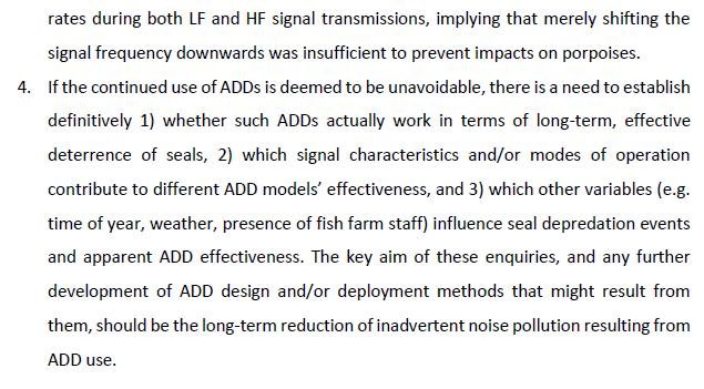SARF ADD report #15 Executive summary