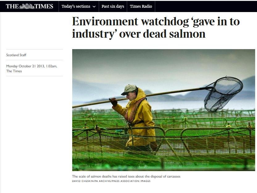 SSPO commercially damaging Times Oct 2013