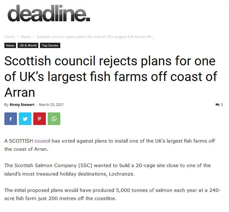 Arran Victory blog March 2021 #1 Arran Victory blog March 2021 #1