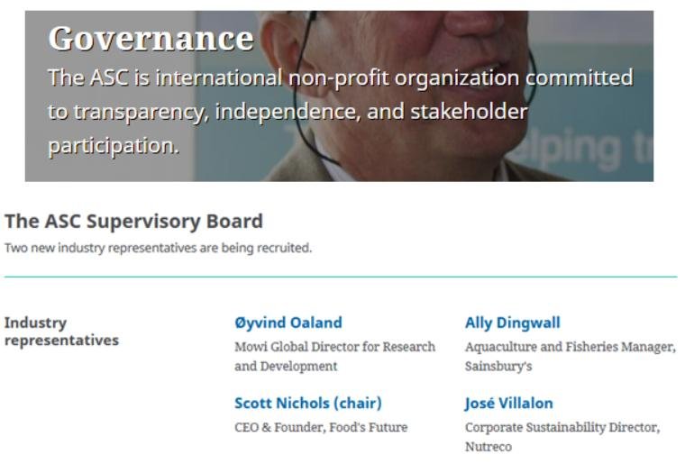 ASC Governance March 2021 ASC Governance March 2021