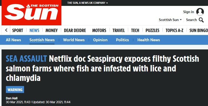 Seaspiracy Sun 30 March 2021