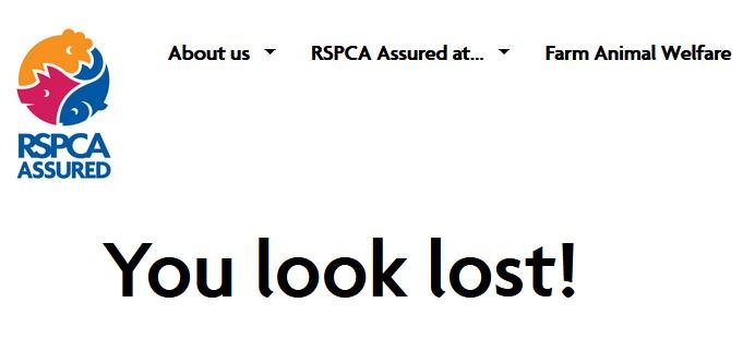 RSPCA seal page deleted 31 March 2021