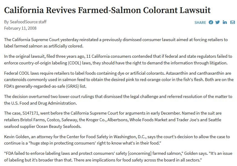 Canthanthin lawsuit #2