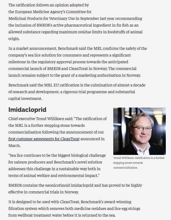 Fish Farming Expert 16 April 2021 EU law MRL #2
