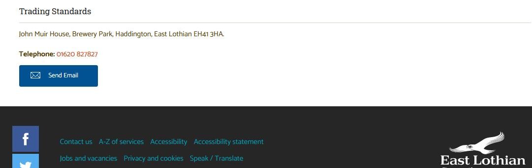 Belhaven TS complaint April 2021 #6