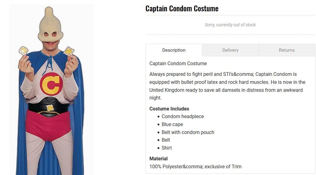 Captain condom online Captain condom online