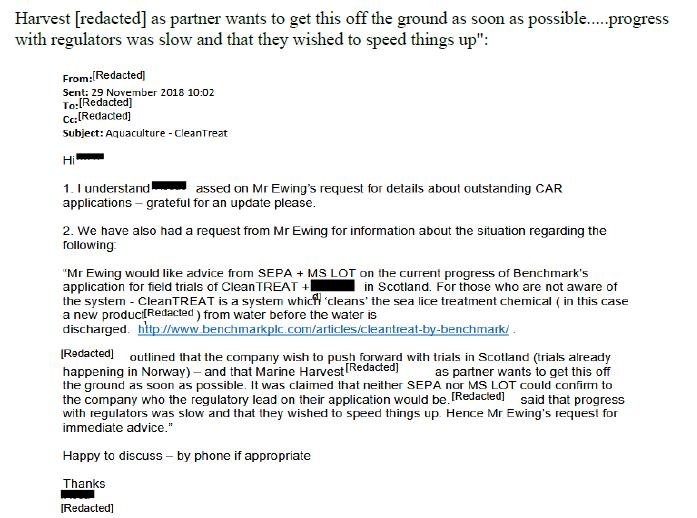 PR Imidacloprid trial in Loch Ailort by Mowi 20 May 2020 #23