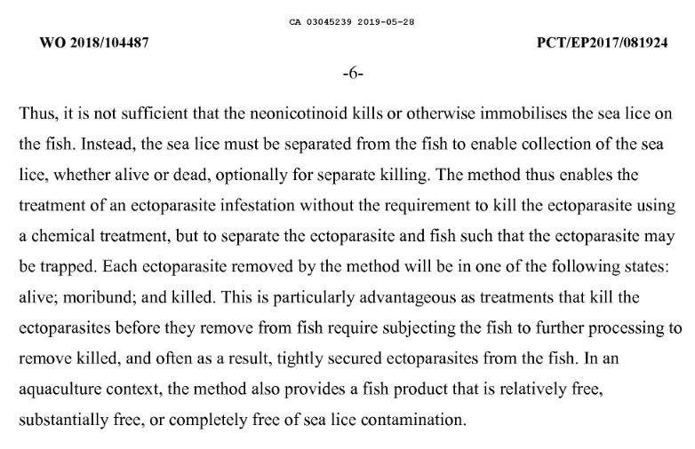 Imidacloprid Canadian Patent CA3045239A1 #12 Imidacloprid Canadian Patent CA3045239A1 #12