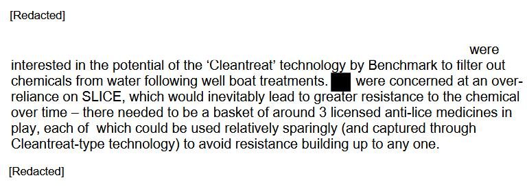 CleanTreat FOI Disclosures by the Scottish Government Dec 2019 #5 SSPO meeting with Fergus April 2019