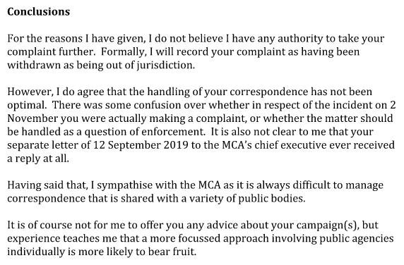 MCA Independent letter 8 July 2020 #1 MCA Independent letter 8 July 2020 #1