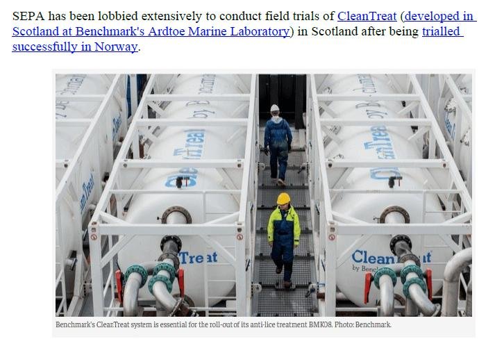 PR Imidacloprid trial in Loch Ailort by Mowi 20 May 2020 #18