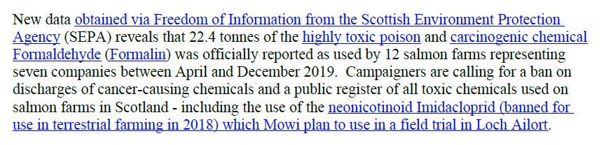 PR Cancer-causing chemical flooding Scottish lochs 24 May 2020 #2