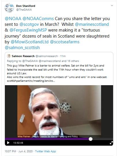 ECCLR 3 June 2020 Tweet to NOAA