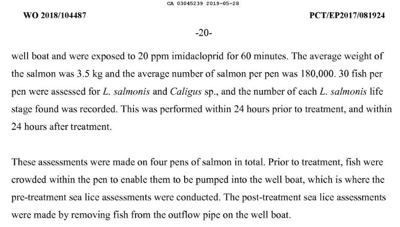 Imidacloprid Canadian Patent CA3045239A1 #17 Imidacloprid Canadian Patent CA3045239A1 #17