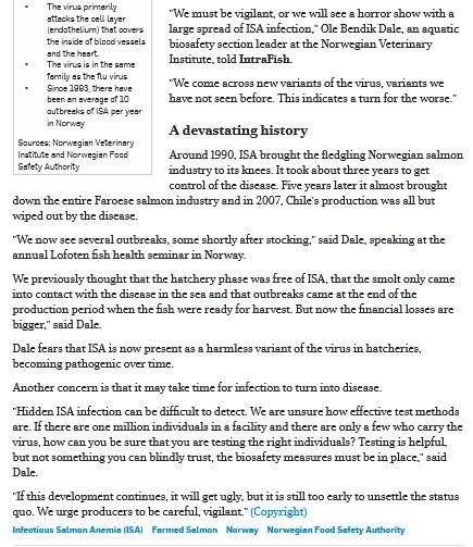 Intrafish ISA Horror Show 20 August 2020 #2 Intrafish ISA Horror Show 20 August 2020 #2