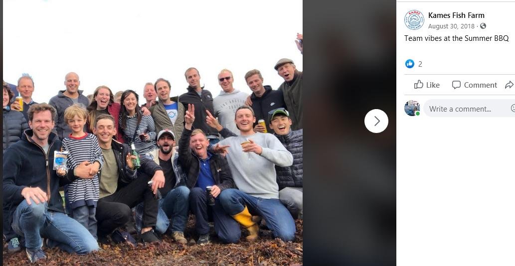 Kames photo of staff Facebook #2