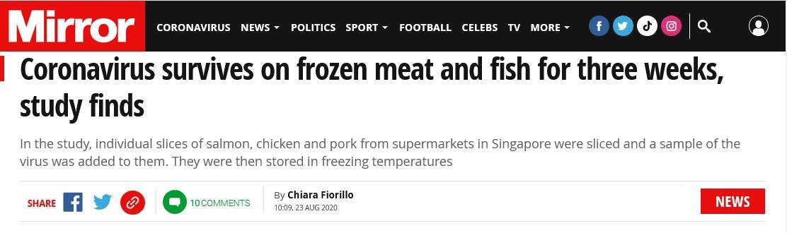 Frozen Coronavirus blog #11 Frozen Coronavirus blog #11