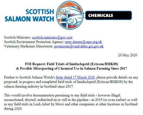 FOI SG Imidacloprid trials 5 Aug 2020 online 1 Sept 2020 #3