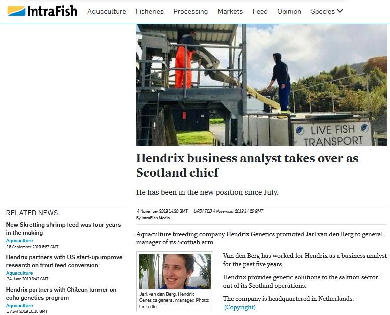 Intrafish Jarl new boss Nov 2019