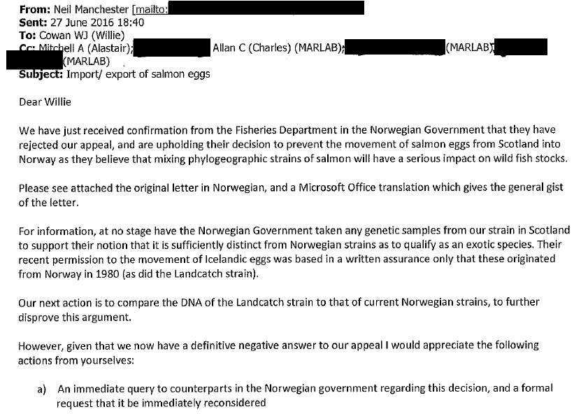 FOI Landcatch 2018 #6 FOI Landcatch 2018 #6