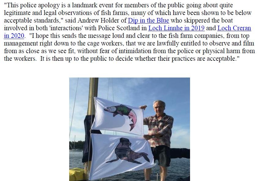 PR Police Scotland Apology 14 Oct 2020 #8 Andrew quote