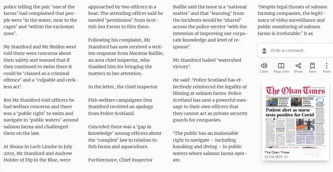 Oban Times 19 Oct 2020 Press Reader #3