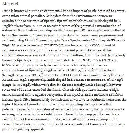 Imidacloprid Pets Nov 2020 #2