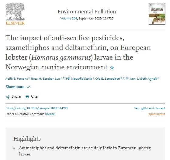 Deltamethrin paper Oct 2020 #1 Deltamethrin paper Oct 2020 #1