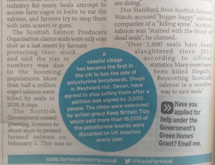 Daily Mirror 1 March 2021 newspaper version #4