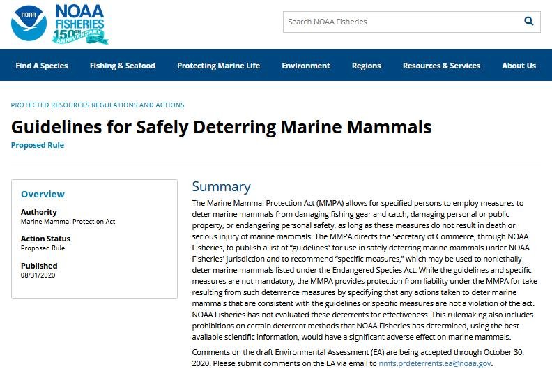 NOAA proposal Aug 2020