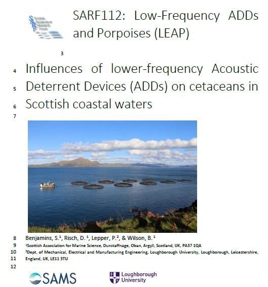 SARF ADD report #3 SNH FOI disclosure June 2020