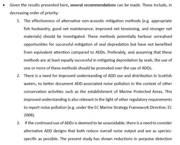 SARF ADD report #14 Executive summary