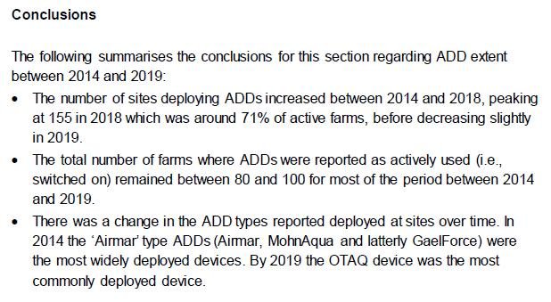 ADD 1 March 2021 #13 SG report conclusions