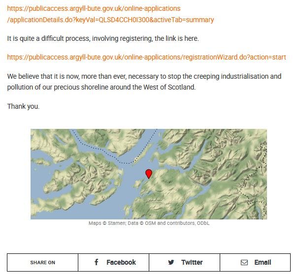 Dunstaffnage blog #9 petition