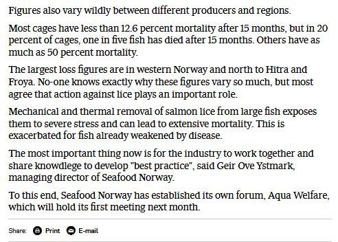Norway deaths 53 million in 2017 Intrafish 23 May 2018 #2