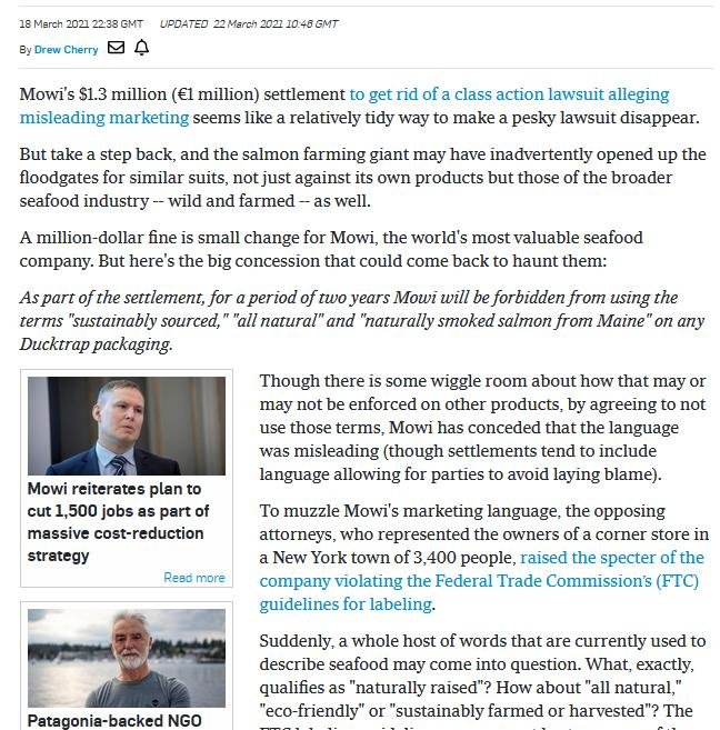 Ducktrap settlement blog March 2021 #13 Ducktrap settlement blog March 2021 #13