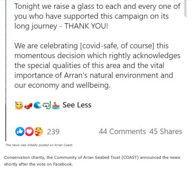 Arran Victory blog March 2021 #4 Arran Victory blog March 2021 #4