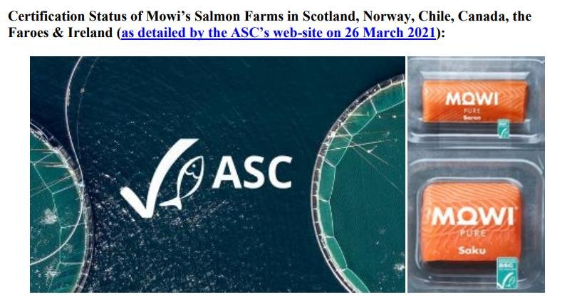 ASC salmon farms as of 26 March 2021 #1 ASC salmon farms as of 26 March 2021 #1