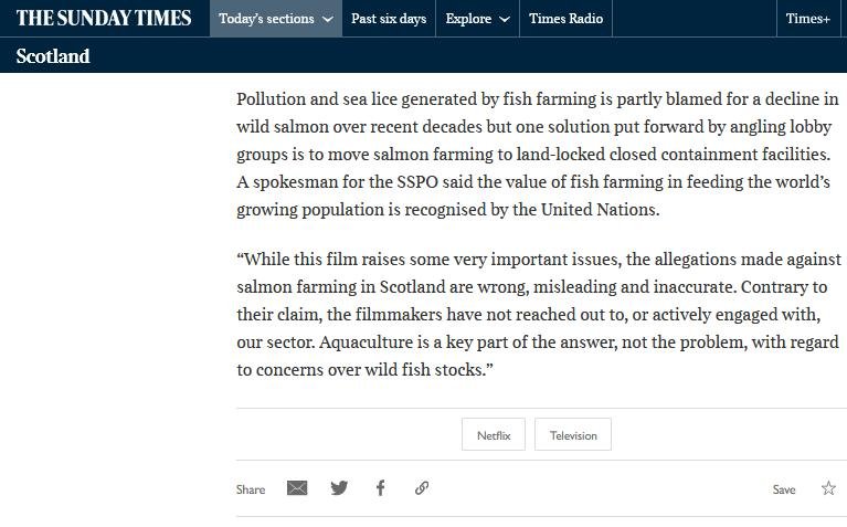 Sunday Times on Seaspiracy 28 March 2021 #7